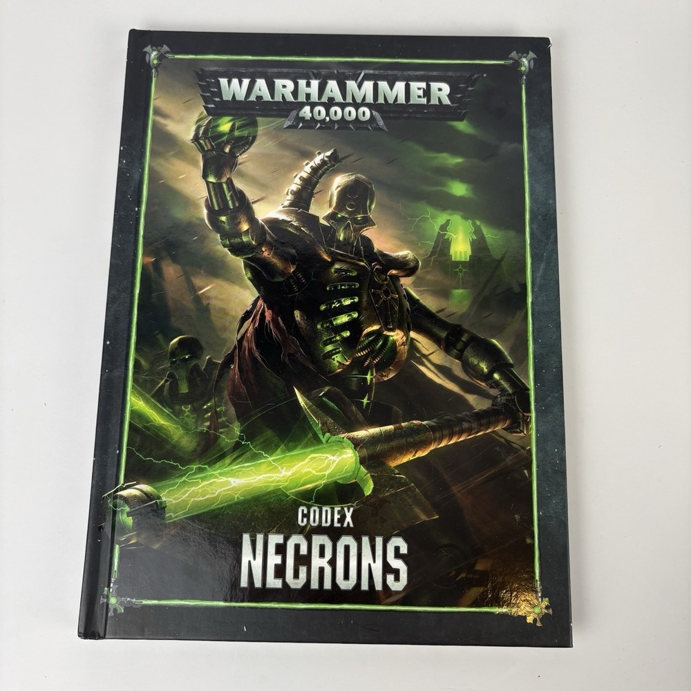 Warhammer 40k Necrons Codex 2015 Hardcover Book